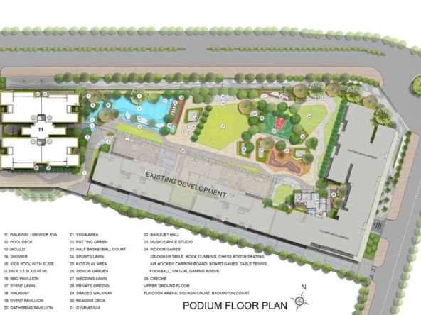 HELIOS  AT RAHEJA GALAXY NIBM MASTER PLAN