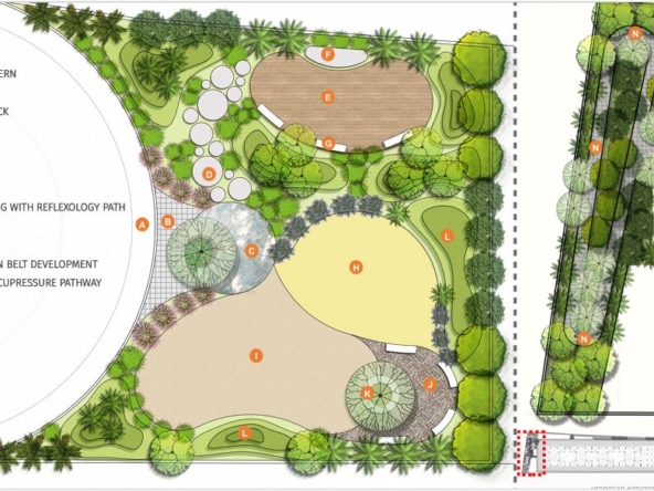Tru Medows Kondhwa open space layout