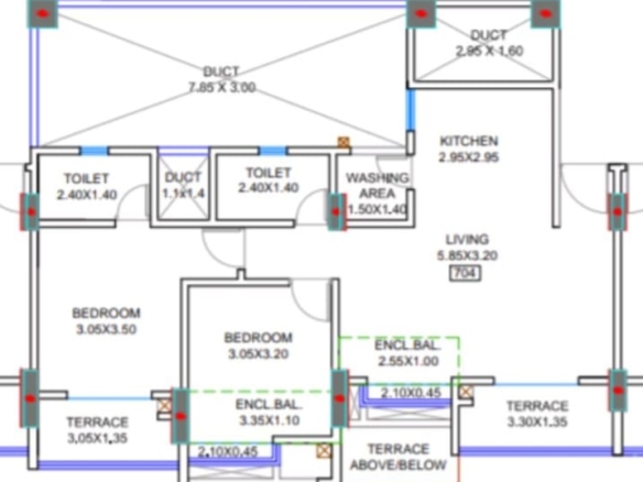 Resale 2 Bhk | Puranik Abitante | Bavdhan Pune | Carpet 780sqft | Asking 89 Lac